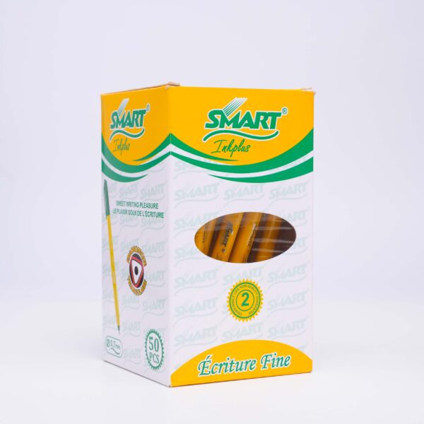 STYLO SMART INK PLUS 0.7 MM – Noir / Rouge / Vert – BOÎTE DE 50 PCS (770N / 770R / 770V)