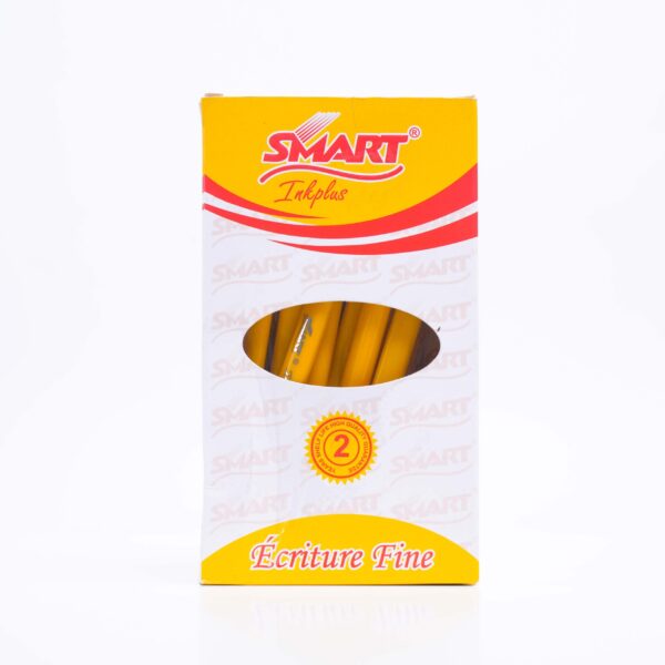 STYLO SMART INK PLUS 0.7 MM – Noir / Rouge / Vert – BOÎTE DE 50 PCS (770N / 770R / 770V)