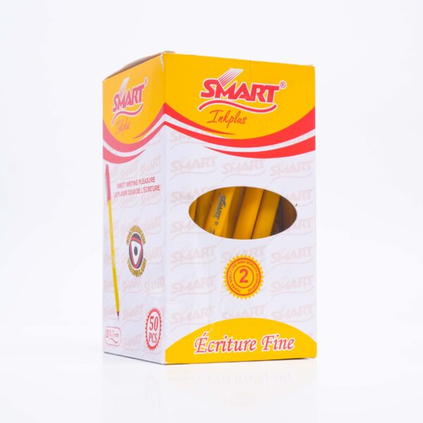 STYLO SMART INK PLUS 0.7 MM – Noir / Rouge / Vert – BOÎTE DE 50 PCS (770N / 770R / 770V)