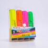 FLUORESCENT 4 COULEURS YALONG – Stylos surligneurs fluorescents