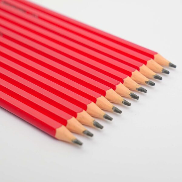 CRAYON HB2 ROUGE RIO – Boîte de 12 pcs (2.0 mm)